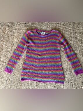 UNIF Rainbow Knit pullover Women’s Large